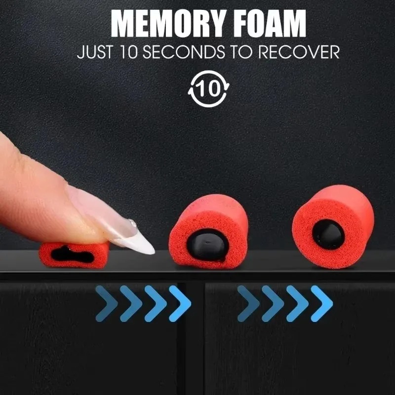 6/1 ペアソフト低反発イヤフォンイヤーチップワイヤレスヘッ - Earphone Foam Tip のレビューと価格