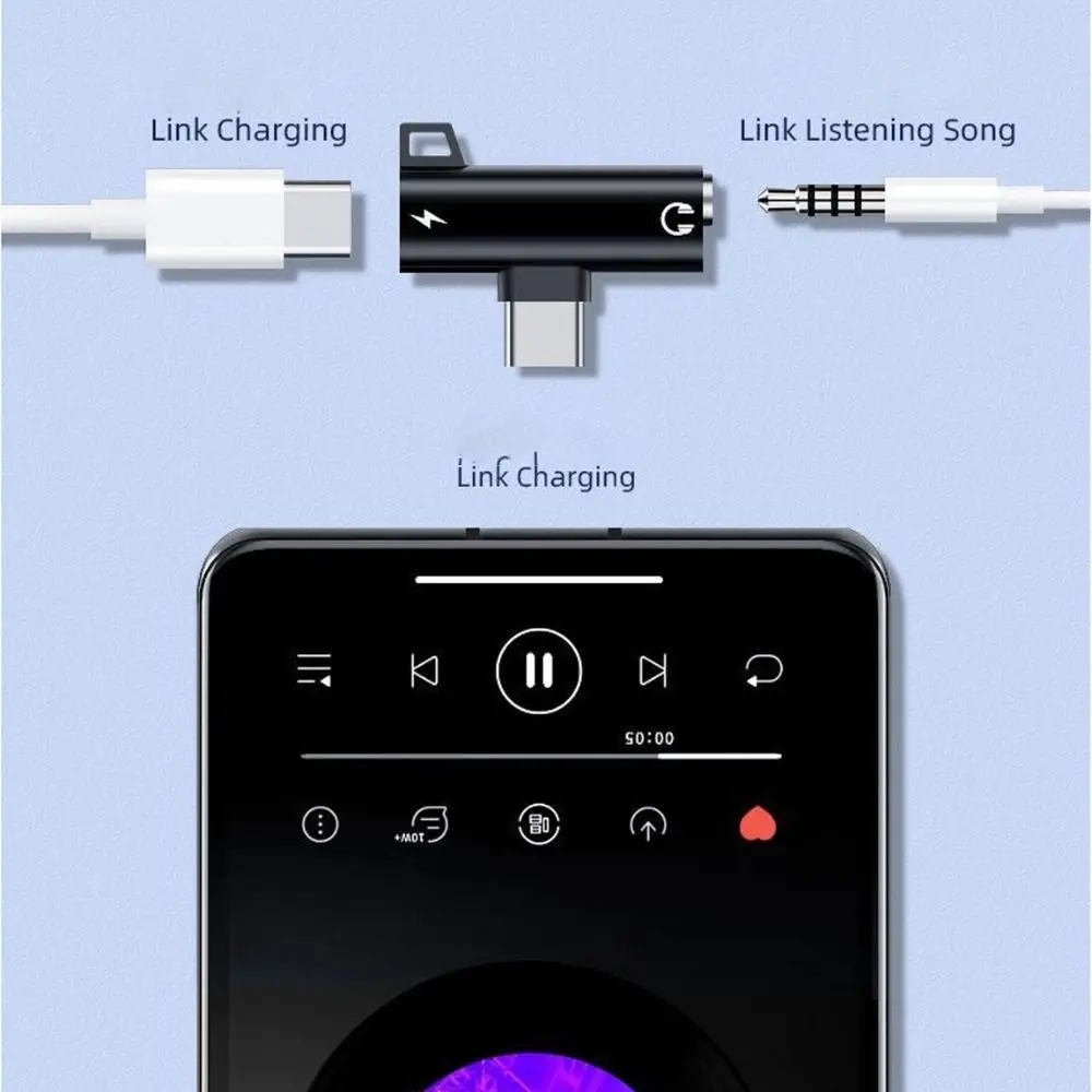 iPhone 14/13/12/11/X用 2in1アダプタ - Earphone Splitter Jack のレビューと価格