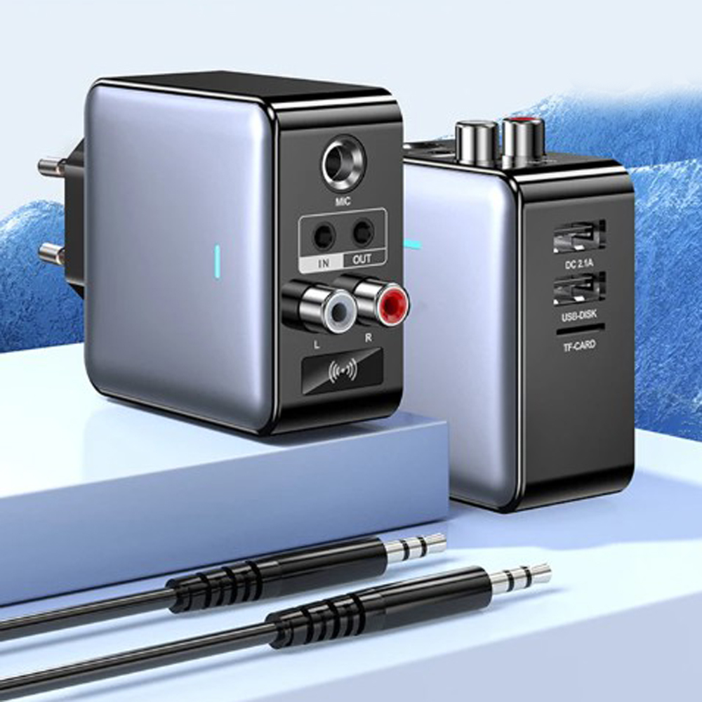 オーディオ送信機受信機,デュアルUSB充電器,eu,usプラ - Bluetooth Adapter Receiver のレビューと価格